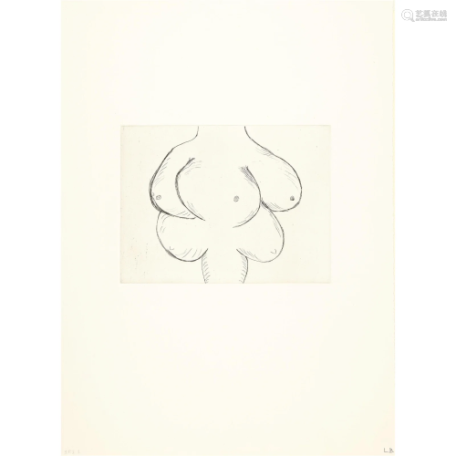 Louise Bourgeois (1911-2010); Untitled, from Anatomy portfol...