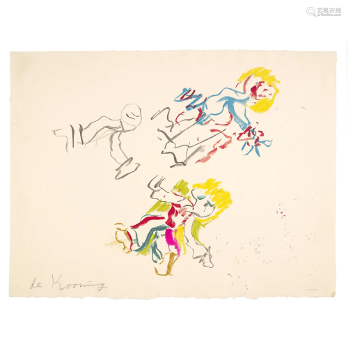 Willem de Kooning (1904-1997); Composition for Lisa;