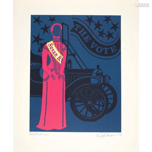 Robert Indiana (1928-2018); Susan B., from The Mother of Us ...