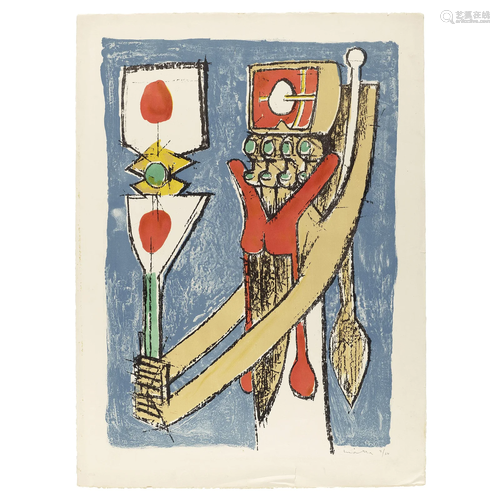 Roberto Sébastian Matta (1911-2002); Totem;