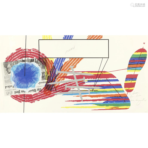 After James Rosenquist (1933-2017); Near and Far;