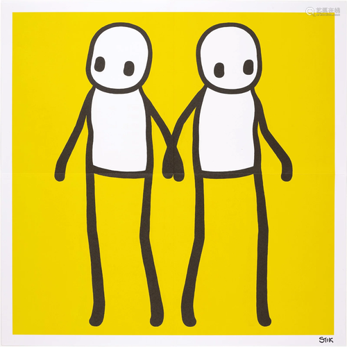 Stik (born 1979); Holding Hands (Yellow);