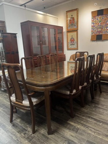 Dinning Table Set with 8 Chairs