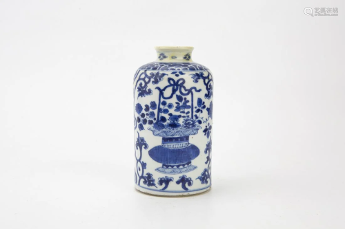 Blue White Export Spirits Bottle, Late 17th Century, Kangxi ...