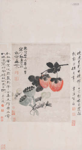 金农 (1687-1763) 事事如意