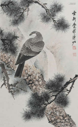 溥佐 (1918-2001) 松鹰图