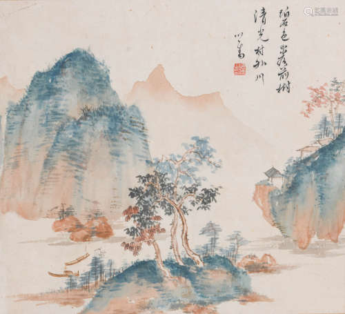 溥儒 (1896-1963) 山水