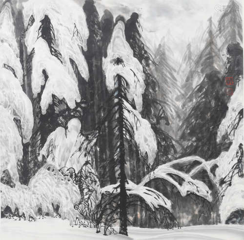于志学 (b.1935) 雪景