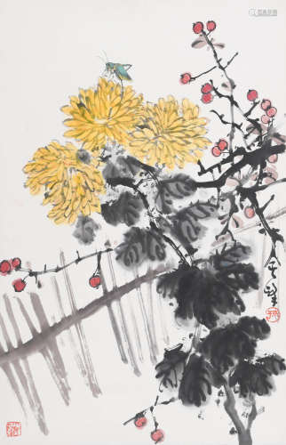 孙其峰 (1917-1979) 花卉草虫
