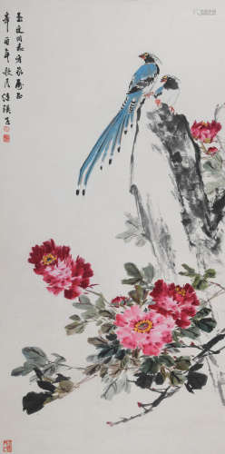 刘继瑛 (b.1921) 花鸟