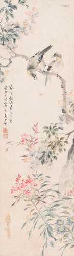 王梦白 (1905-1998) 花鸟
