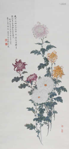 缪谷瑛 (1875-1954) 菊花