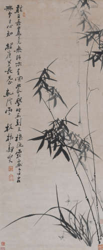 郑板桥（款） (1693-1766) 墨竹
