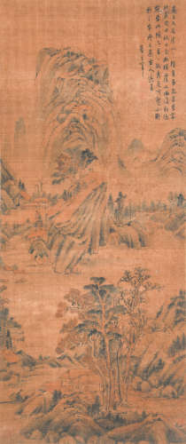 董其昌（款） (1555-1636) 山水