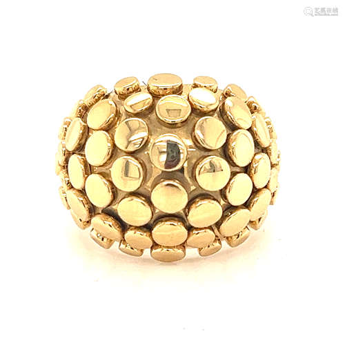 18k JOHN HARDY Dome Dot Ring 