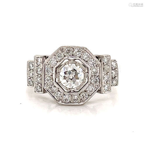 Platinum Diamond Engagement Ring