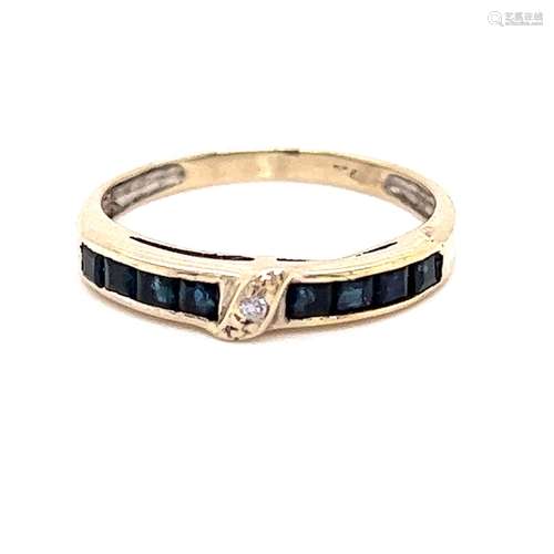 18k Sapphire Ring