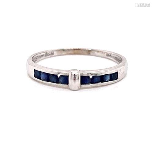 18k Sapphire Ring