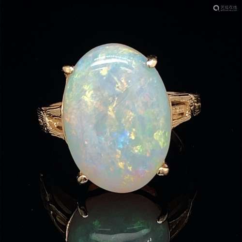 14k Opal Ring