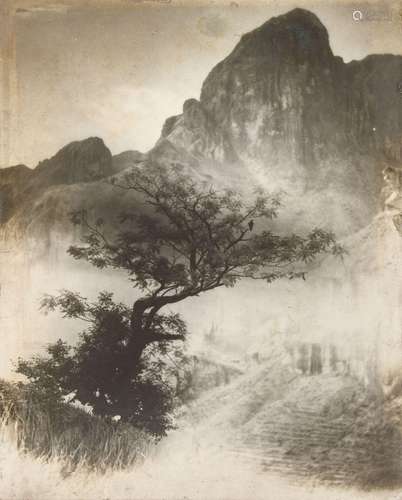 郎静山(1892-1995) 雁荡鸣春