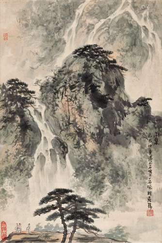 傅二石(b.1936)  山泉