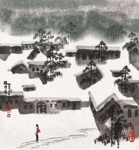 徐希(1940-2015)  瑞雪