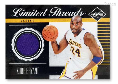 2012年PANINI科比球衣卡（GBTC 8）