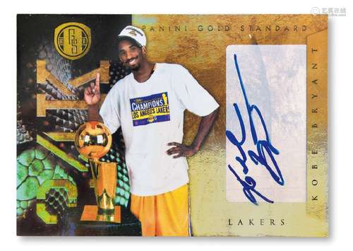 2011年PANINI科比签名卡（GBTC 9/10）