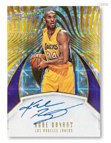 2017年PANINI科比签名卡（GBTC 9/10）