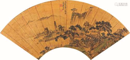 陈子龙 己卯（1639）年作 山林亭阁