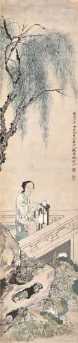 改琦 癸未（1823）年作 仕女图