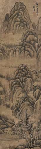 龚贤（款） 庚戌（1670）年作 重峦叠嶂