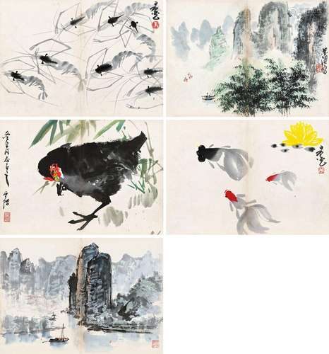 俞云阶等 杂画册