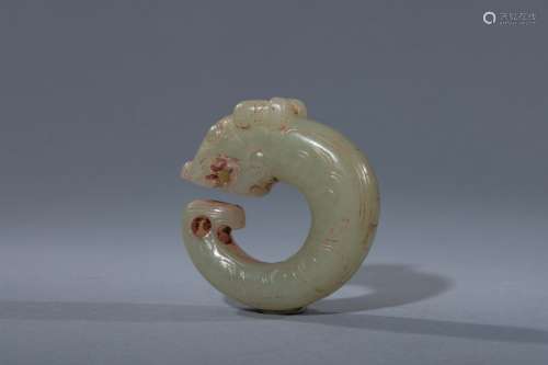 Song curved jade dragon