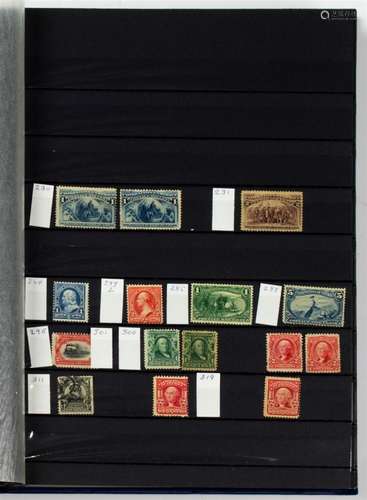 A US Stamp mint accumulation, 1893-1933