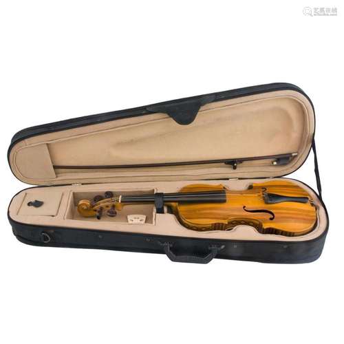 A Continental violin with Dodd bow