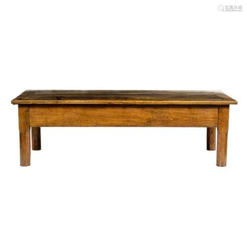 An Arts & Crafts oak low table circa 1915