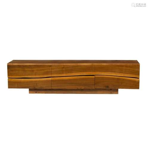 A Nakashima style low credenza