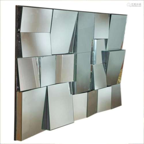 A contemporary Neal Small Slopes mirror