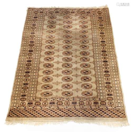 A Pakistani Bokhara carpet, 4 2" x 5 9"