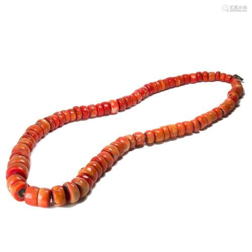 Tibetan coral necklace