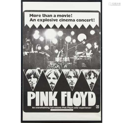 Concer poster, Pink Floyd Cinema