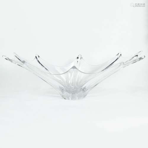 Daum glass free-form centerbowl
