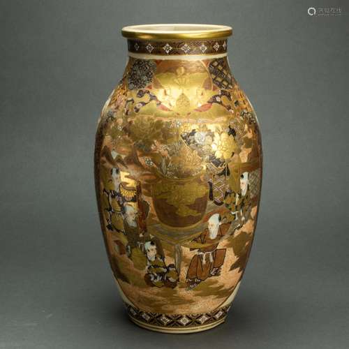 Japanese Satsuma vase