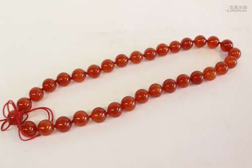 Red Beads Necklace