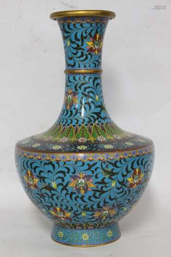 Chinese Cloisonne Vase