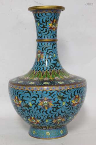 Chinese Cloisonne Vase