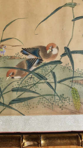 Two Qing Dynasty handmade paintings