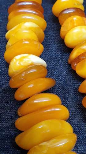 Natural AMBER MILA NECKLACE