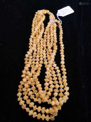 NATURAL BUTTERSCOTCH AMBER NECKLACE